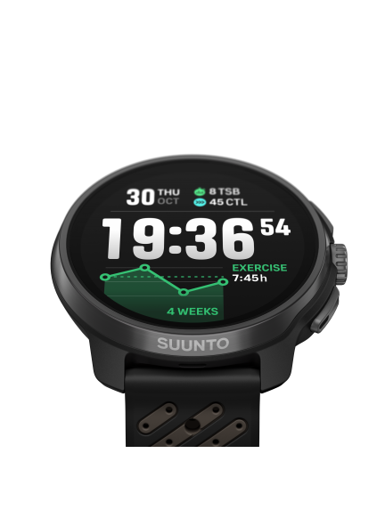 SUUNTO RACE 2 TITANIUM BLACK sportinis laikrodis